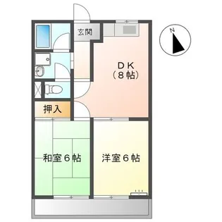 ステージハッピーライフ(STAGE HAPPY LIFE)【2階】の間取り