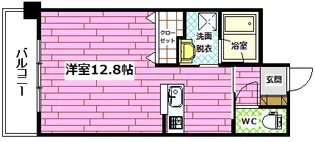 RUMAHニシモト桃山【2階】の間取り