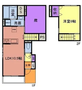 ままな【1階】の間取り