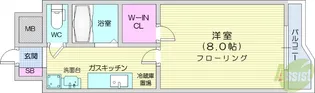 PINE上杉【11階】の間取り