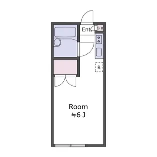 ウィスタリア笹塚【2階】の間取り