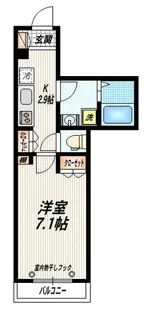 MAISON三房【3階】の間取り