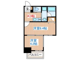 マルタマファイブリッジ【7階】の間取り