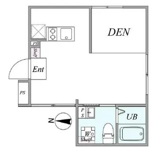 Scelto Kameido【4階】の間取り