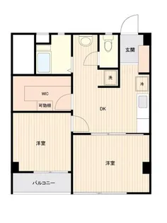 マルセンビル【6階】の間取り