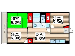 ドリーミー静【1階】の間取り