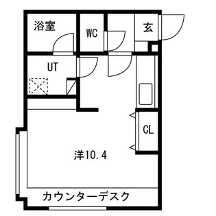 シュヴァルツヴァイス【2階】の間取り