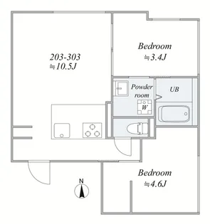 trias292【2階】の間取り
