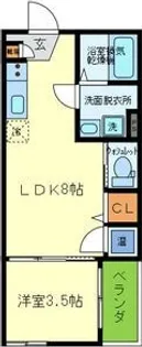 Faseciaグロリア【2階】の間取り