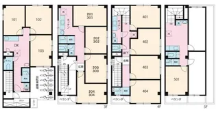 TCRE文京白山【1階】の間取り