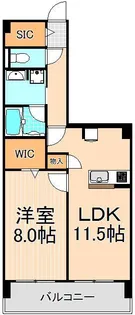 ロイヤルパークス梅島【3階】の間取り
