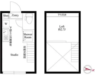ハーモニーテラス桜台【2階】の間取り