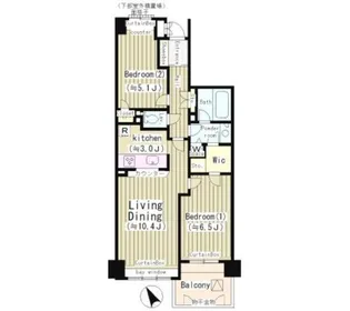 上北沢五丁目パーク・ホームズ【4階】の間取り