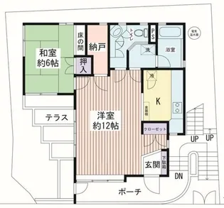 SHハイツIII【1階】の間取り