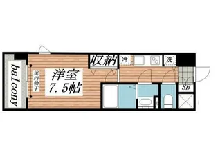 メゾン・ド・ヴィレ千葉中央【4階】の間取り