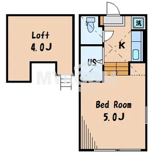 DHG彩(ディーエイチジーアヤ)【2階】の間取り