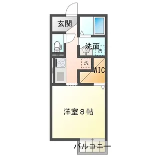 RESIDENCE明神【1階】の間取り