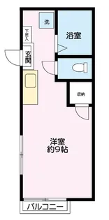 スズキハイム【1階】の間取り