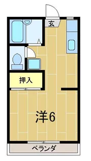 グリーンヒル壱番館【2階】の間取り