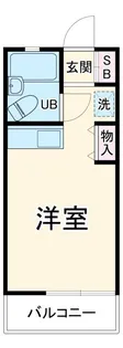 グランジャ横浜【1階】の間取り