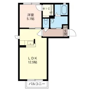 ベニールA【1階】の間取り