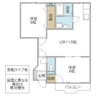 ノイツークンフトヴォーネン【1階】の間取り
