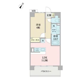 プレゼンス【1階】の間取り