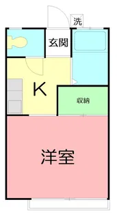 ポルシェ厚木【2階】の間取り