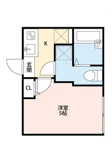 エクセラン桜ヶ丘【2階】の間取り