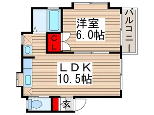 デュアル【2階】の間取り