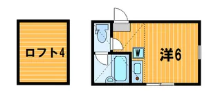 ボンブラン白楽【1階】の間取り