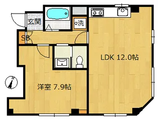 柏木ビル【3階】の間取り