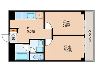 TCRE上板橋常盤台【4階】の間取り