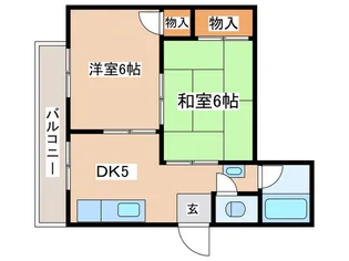 手島マンション【3階】の間取り