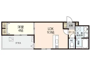 ORCHID RESIDENCE【3階】の間取り