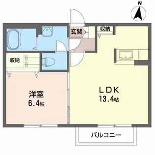レガシーC【2階】の間取り