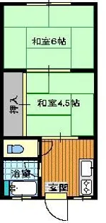 サンホームズ【2階】の間取り