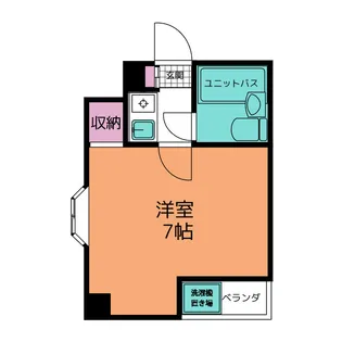 第2M寿【2階】の間取り