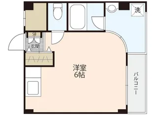 サンビル(クスノキ)【4階】の間取り