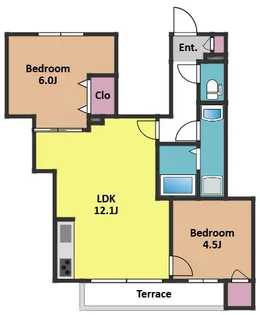 KIRISATO Lagom【1階】の間取り