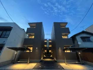 岡山県岡山市北区奥田本町【アパート】の外観