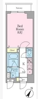 グランレスト文京茗荷谷【3階】の間取り