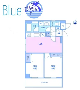 シェレ祗園【2階】の間取り