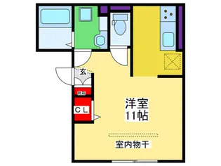 アヴェルラ京橋【2階】の間取り