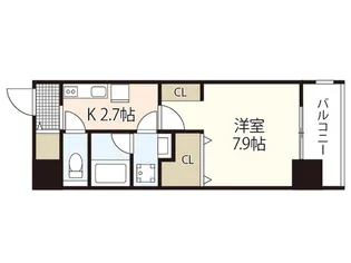 CASA EN III【5階】の間取り