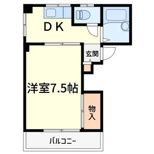 メゾン松原【1階】の間取り