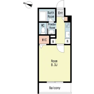 ボン・シック成田【3階】の間取り