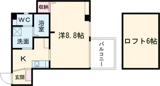 エヌエムトラントアン【4階】の間取り