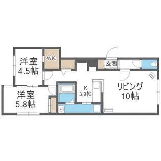 MKガーデン澄川【3階】の間取り