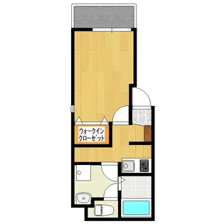 Charmant生麦【3階】の間取り